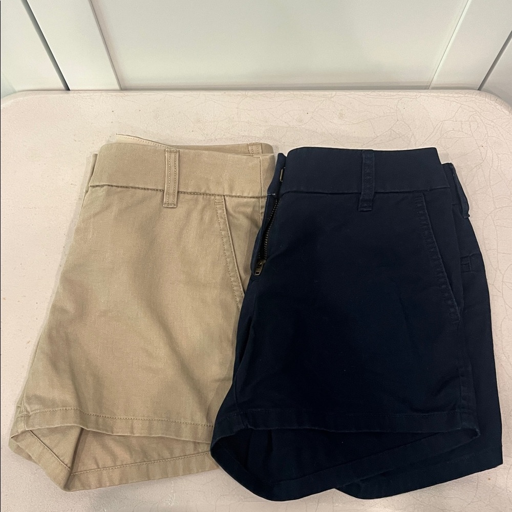 J. Crew Chino Shorts - 2 pair